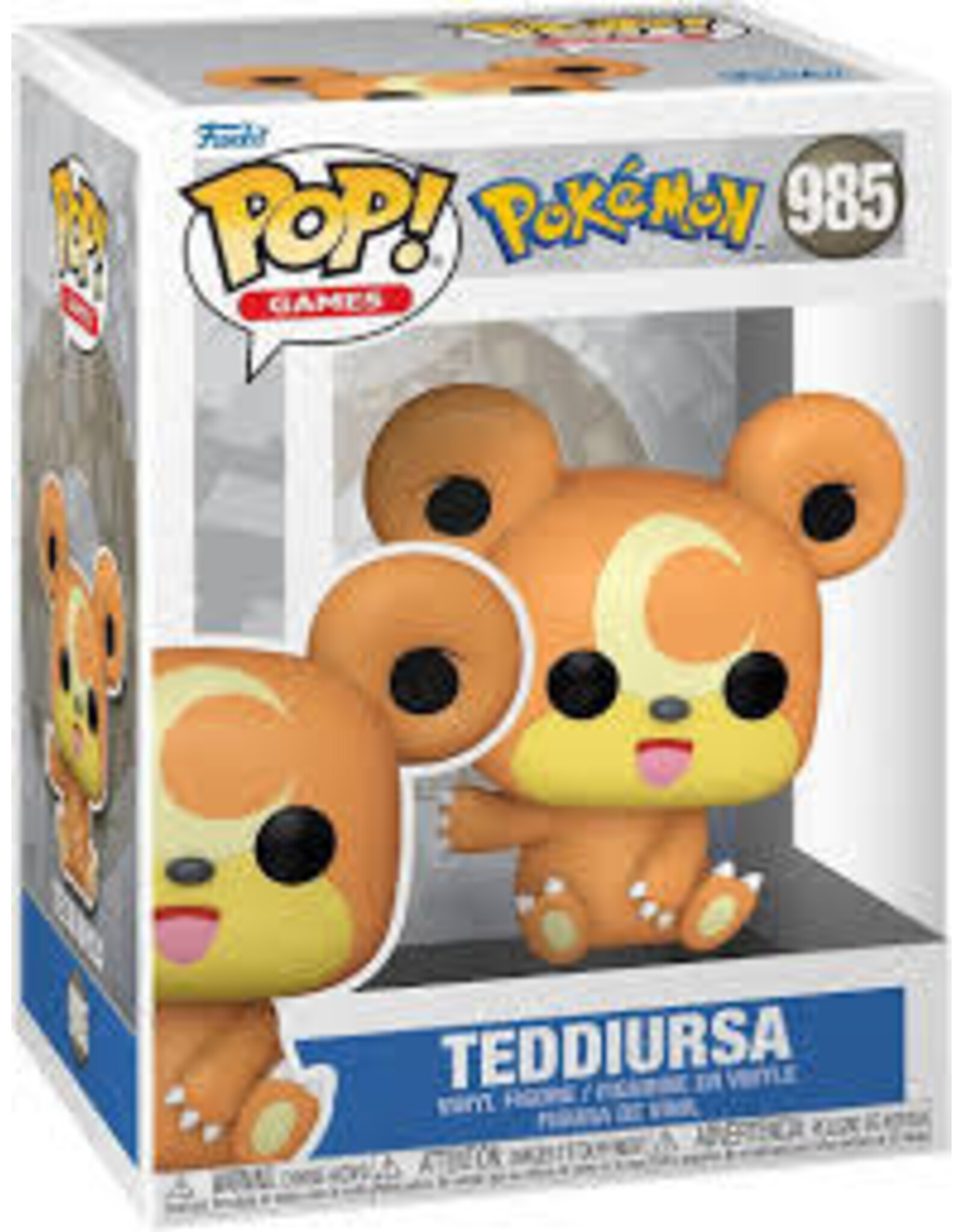 Funko Pop Funko Pop Pokemon Teddiursa 985