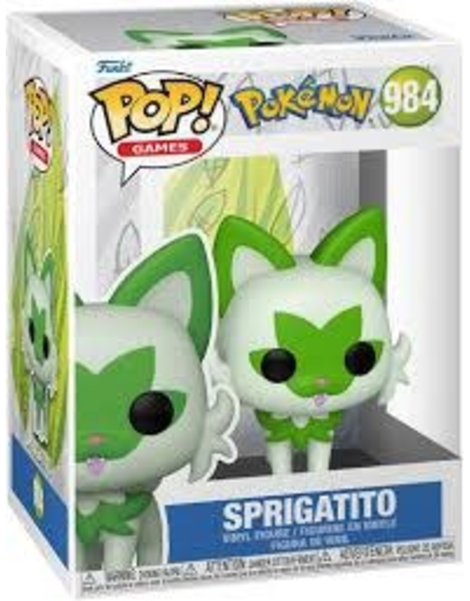 Funko Pop Pop Pokemon Sprigatito 984