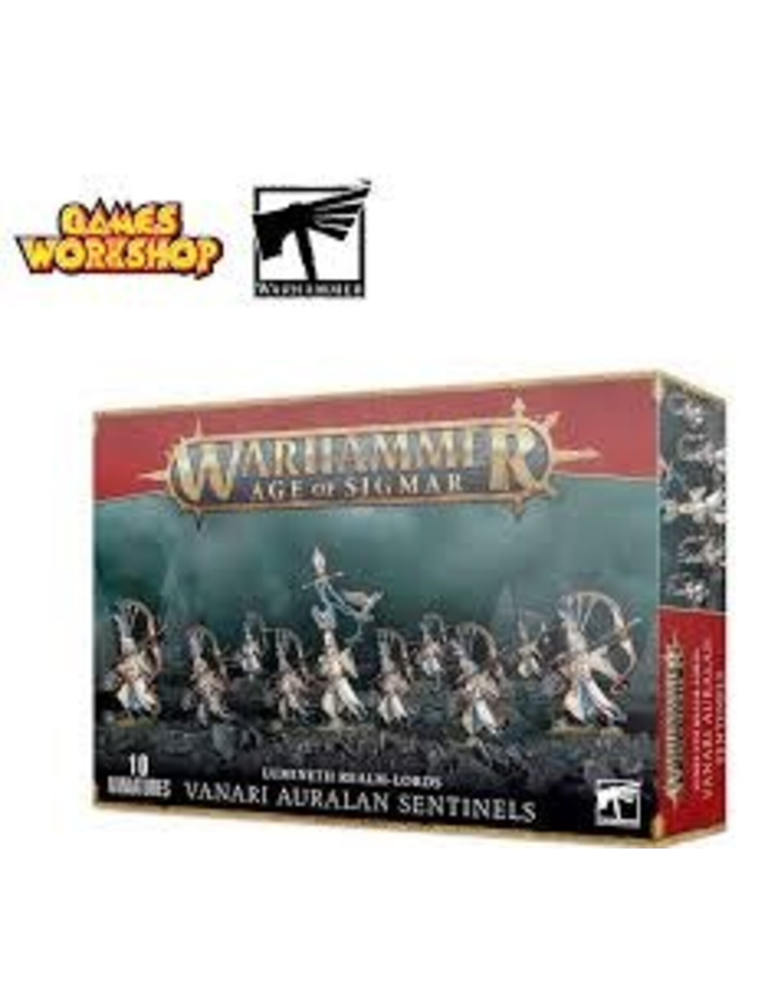Games Workshop Warhammer Age of Sigmar - Lumineth - Vanari Auralan Sentinels