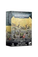 Games Workshop Warhammer 40K - Orks - Runtherd and Gretchin
