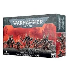 Games Workshop Warhammer 40K - Chaos Space Marines - Chaos Terminator Squad