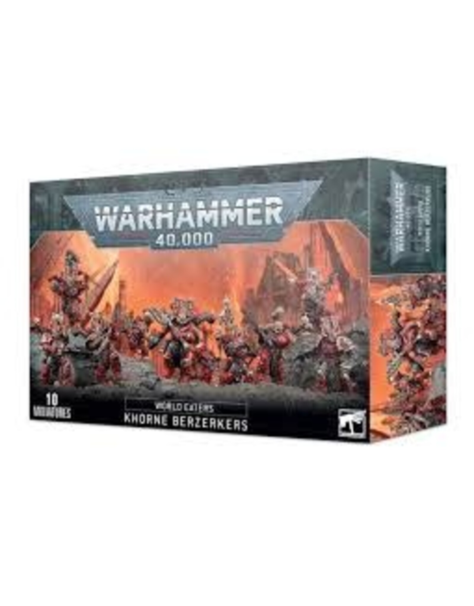 Games Workshop Warhammer 40K - World Eaters - Khorne Berzerkers