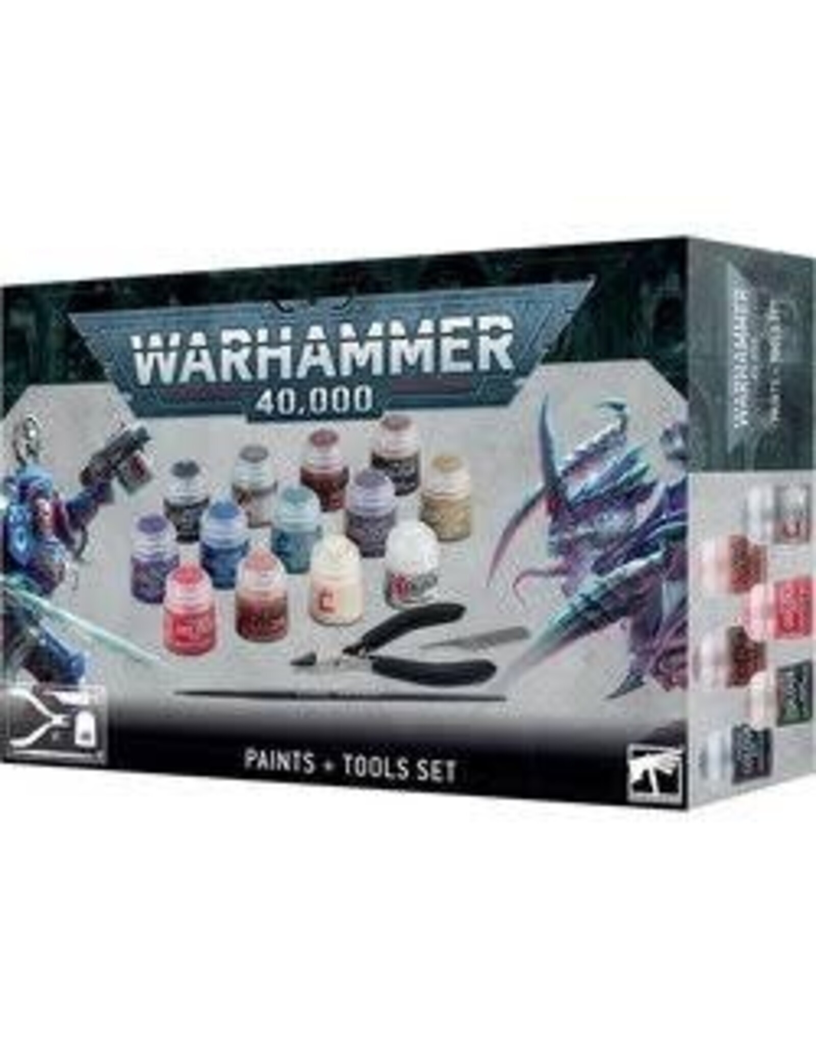 Games Workshop Warhammer - Paints + Tools Set
