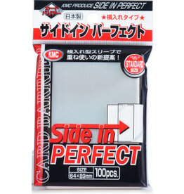 KMC KMC Perfect Fit Side-In Clear Sleeves 100ct