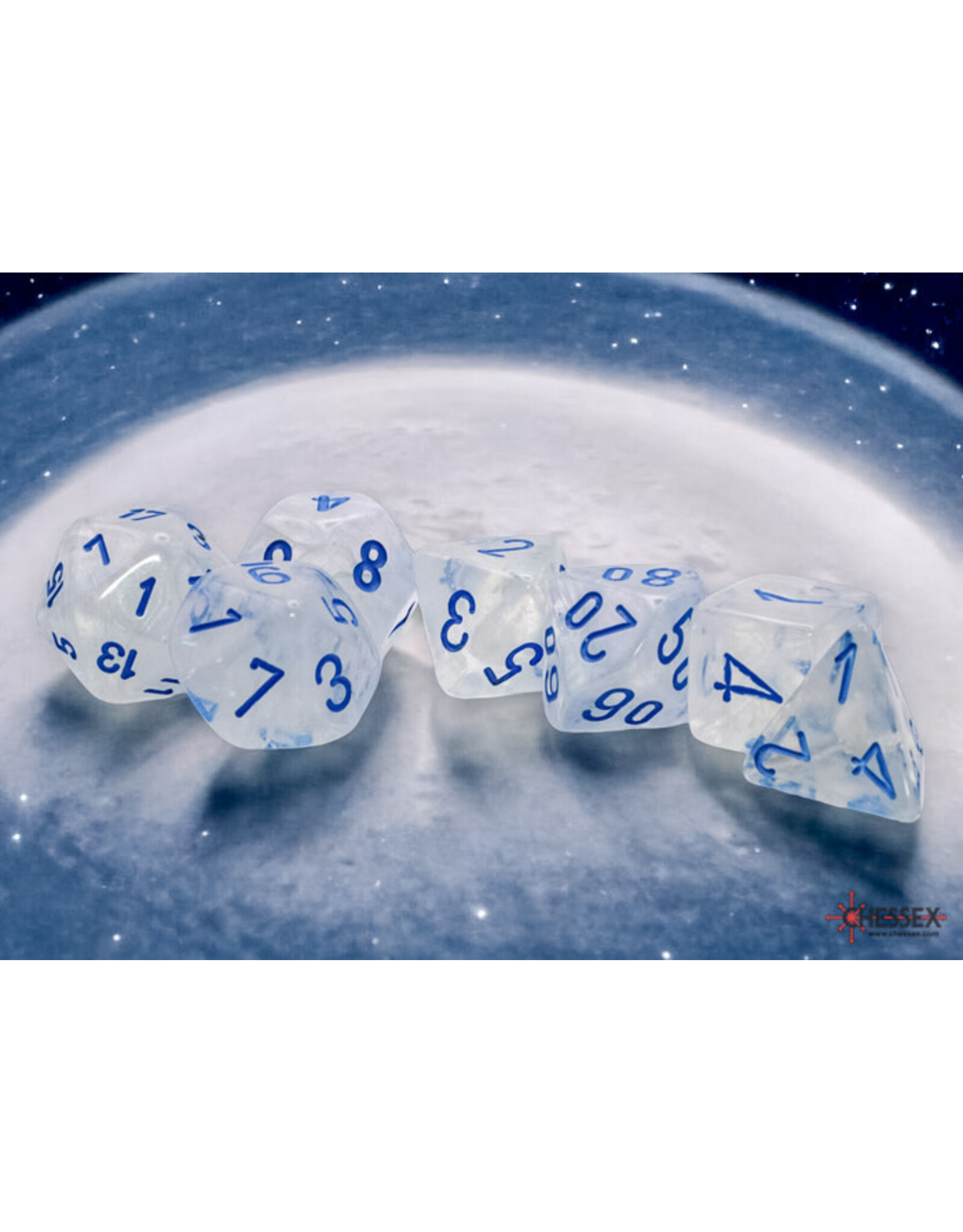 Chessex Chessex Mega-Hedral 7pc Dice Set