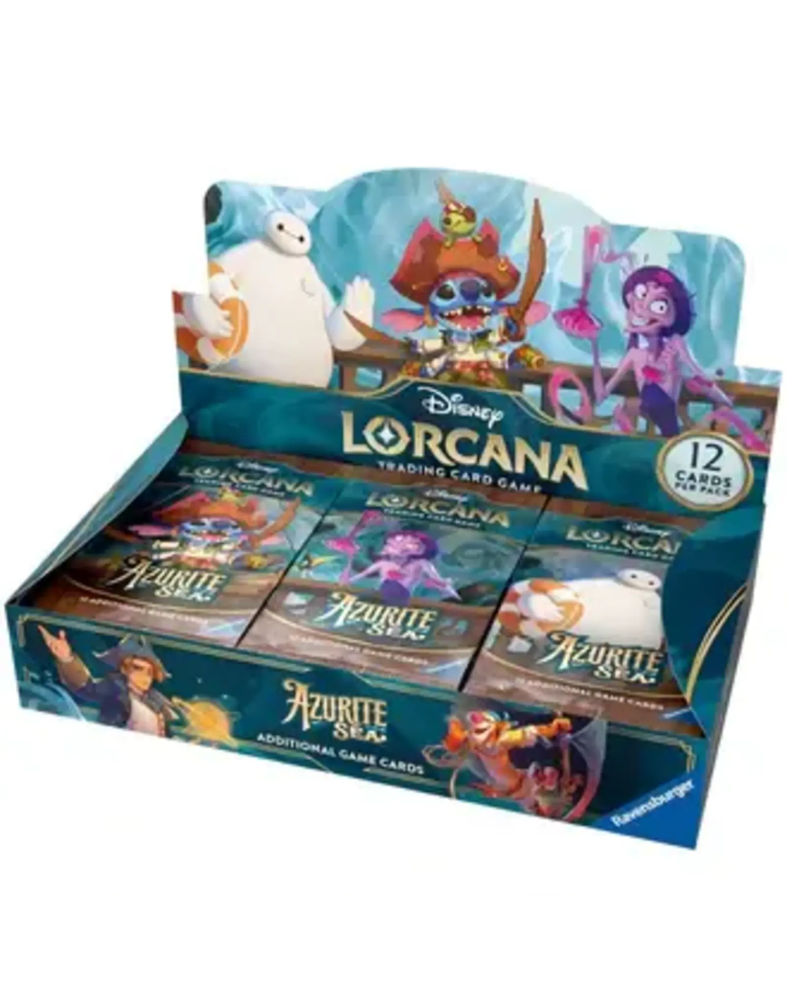 Ravensburger Disney Lorcana: Azurite Sea: Booster Pack