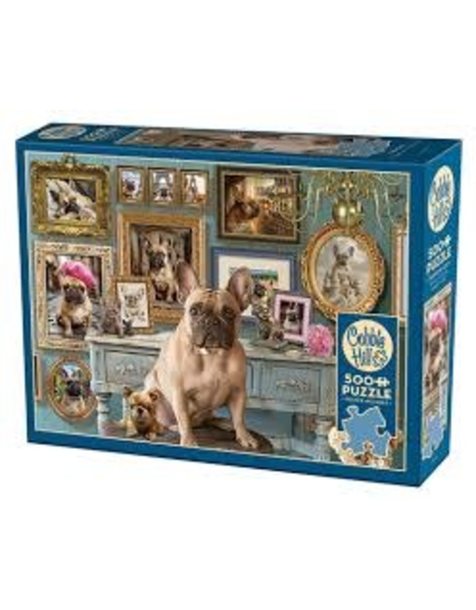 Cobble Hill Cobble Hill Puzzle -Frenchie  (500PC)