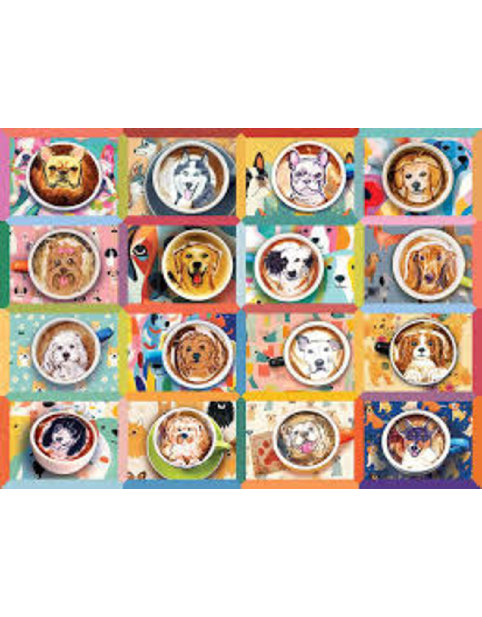 Cobble Hill Cobble Hill Puzzle -Puppy Lattes (275PC)
