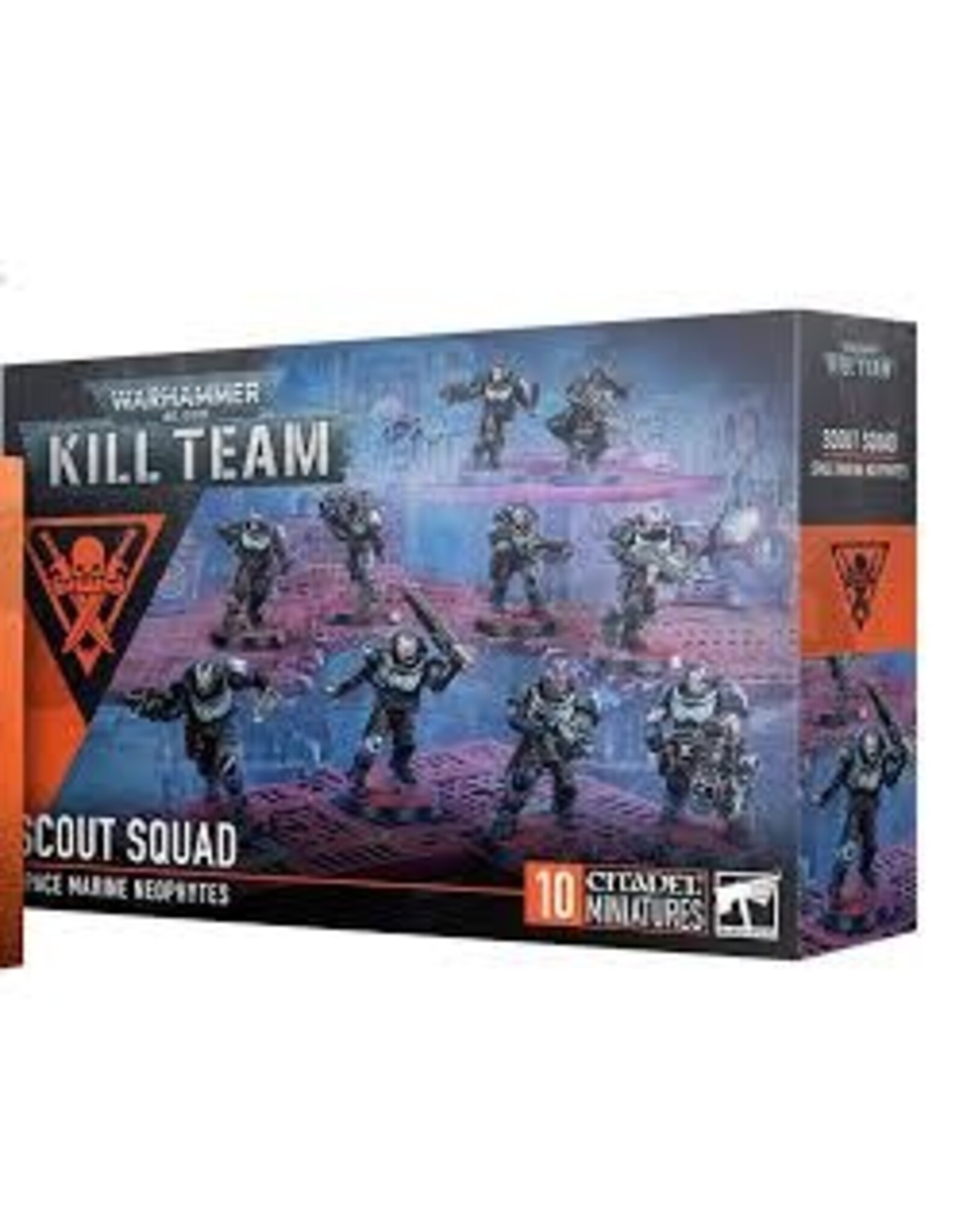Games Workshop Warhammer 40K - Kill Team - Scout Squad - Space Marine Neophytes