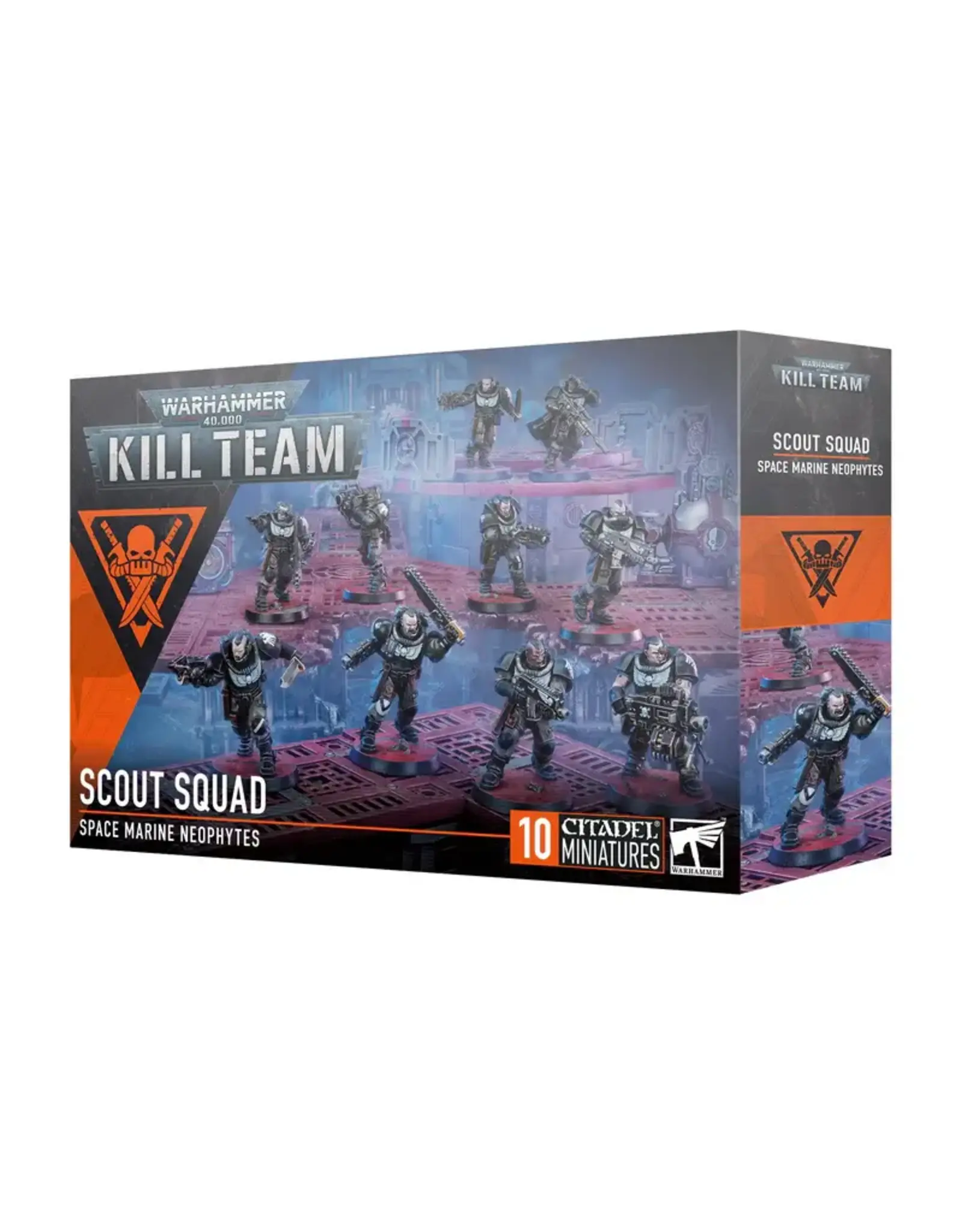 Games Workshop Warhammer 40K - Kill Team - Scout Squad - Space Marine Neophytes