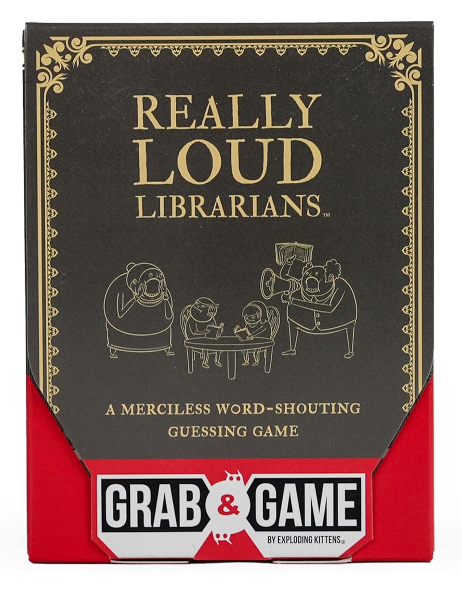 Exploding Kittens Grab & Game - Really Loud Librarians
