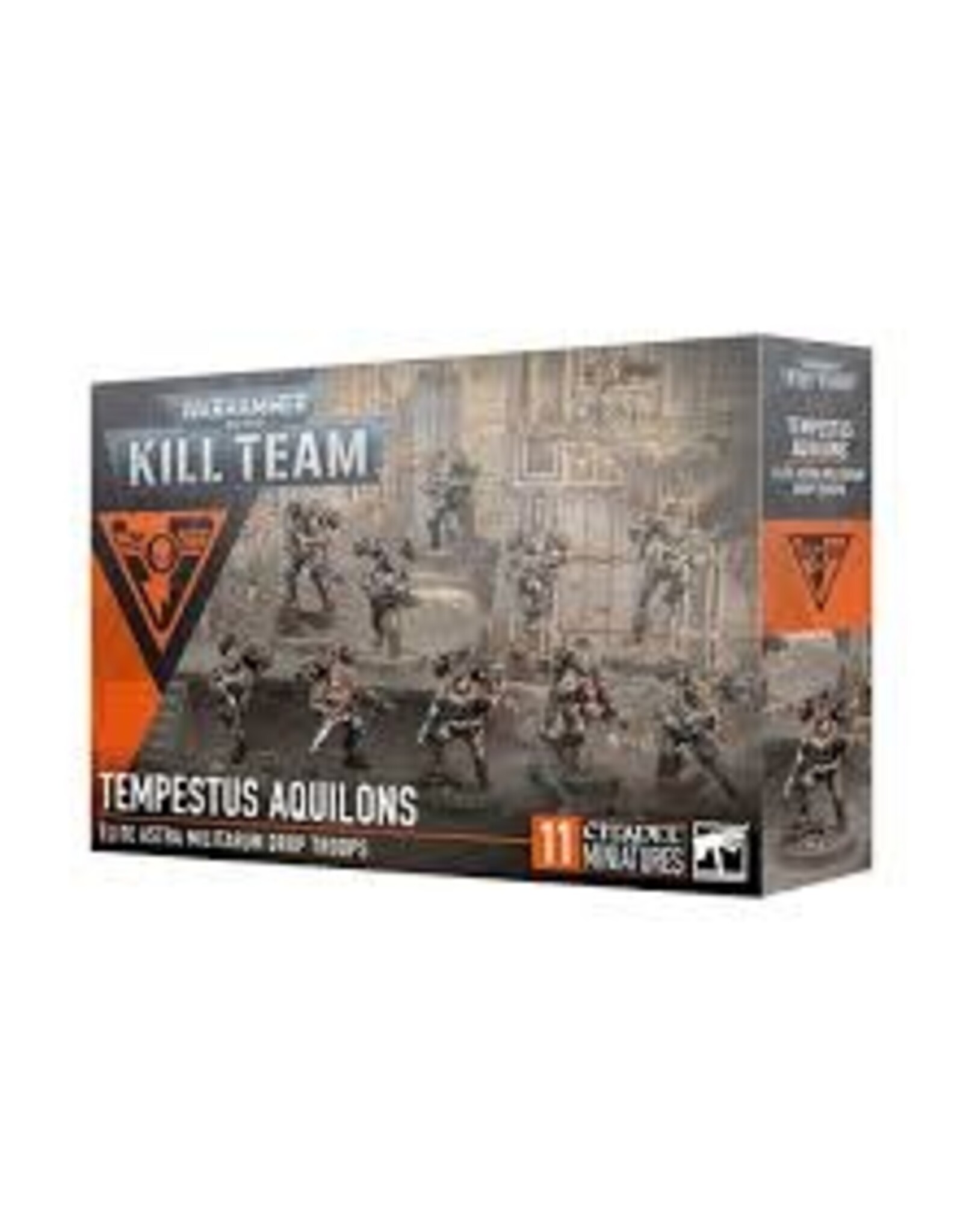 Games Workshop Warhammer 40K - Kill Team  - Tempestus Aquilons - Elite Astra Militarum Drop Troops