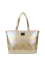 Loungefly Loungefly Sanrio Hello Kitty 50th Gold Tote Bag
