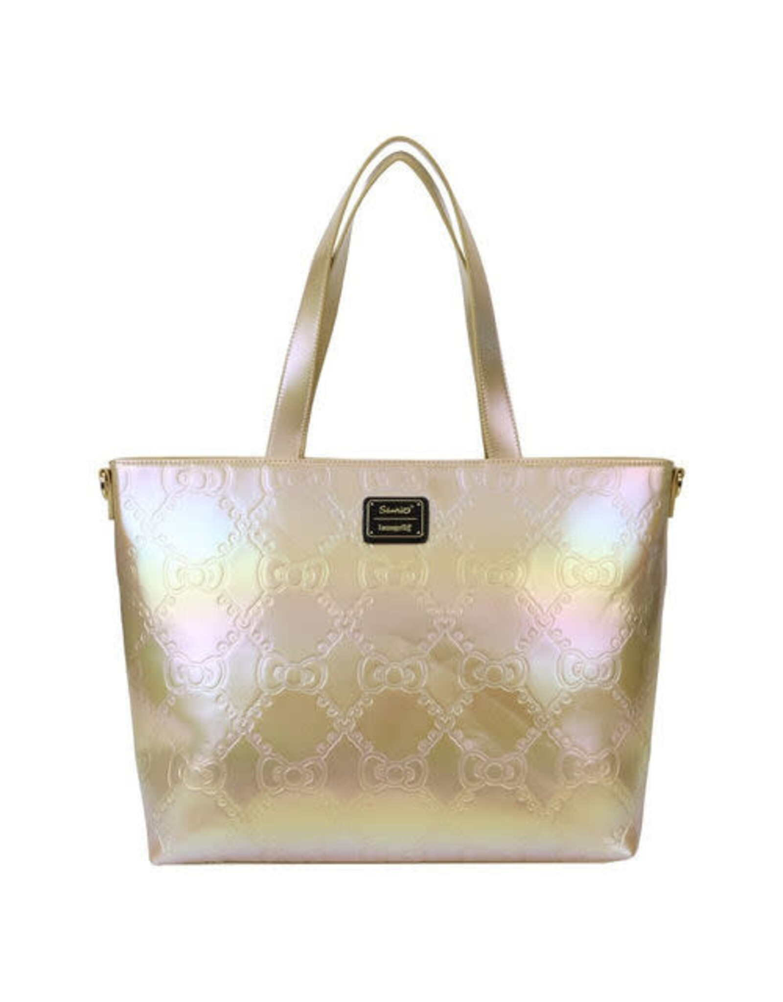 Loungefly Loungefly Sanrio Hello Kitty 50th Gold Tote Bag