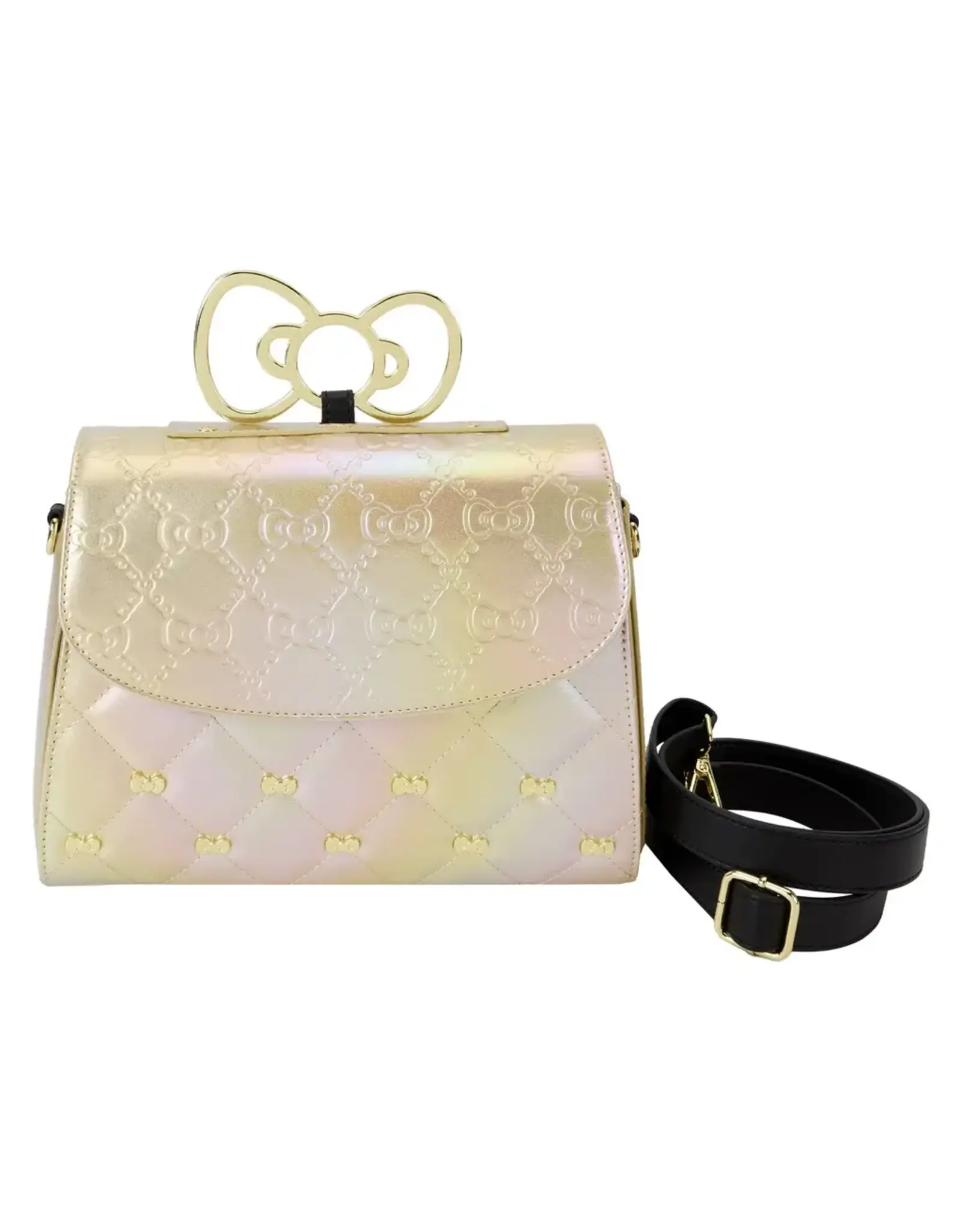 Loungefly Loungefly Sanrio Hello Kitty 50th Gold Crossbody
