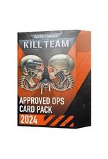 Games Workshop Warhammer - Kill Team - Approved Ops Card Pack