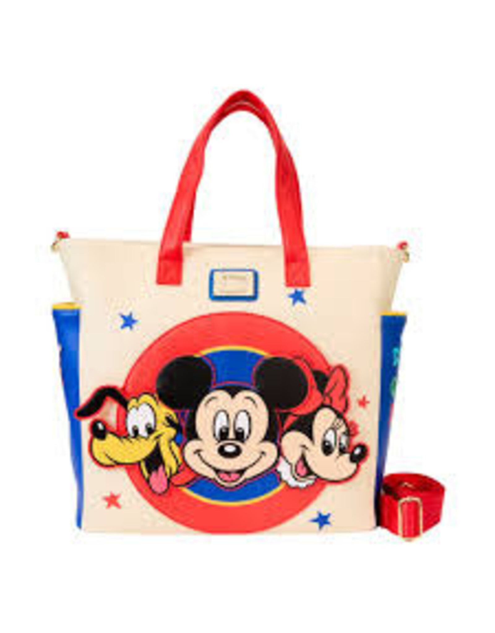 Loungefly Loungefly Disney Mickey & Friends Convertible Tote