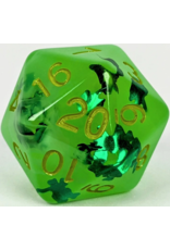 Role 4 Initiative Xl D20: Lit Leprechaun (Glow In The Dark!) 30mm