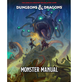 Wizards of the Coast Dungeons & Dragons 2024 Monster Manual Hobby Cover