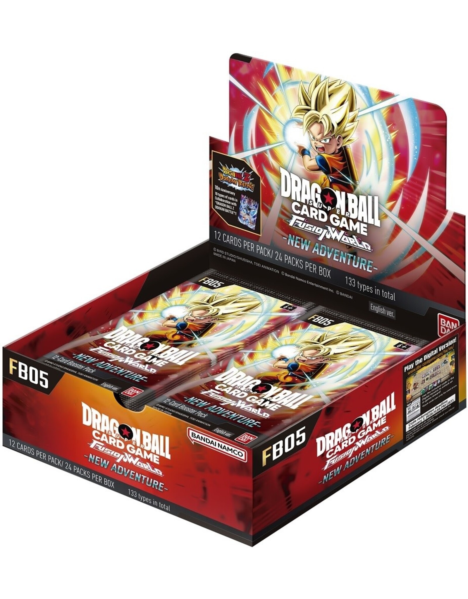 Bandai Dragonball Super Fusion World 05 Booster Box