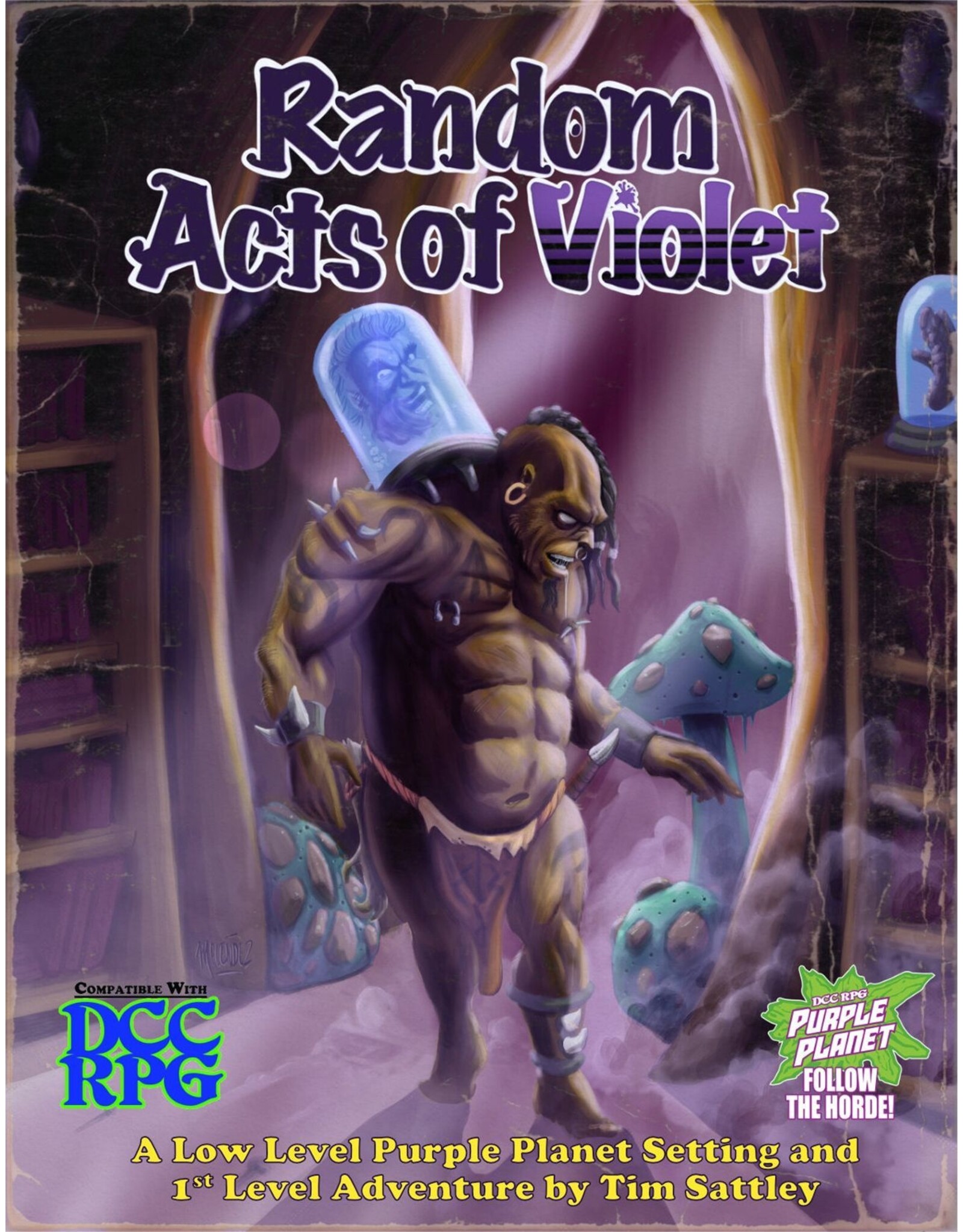 DCC DCC Rpg Random Acts Of Violet (Third- Party The Purple Planet Adventure)