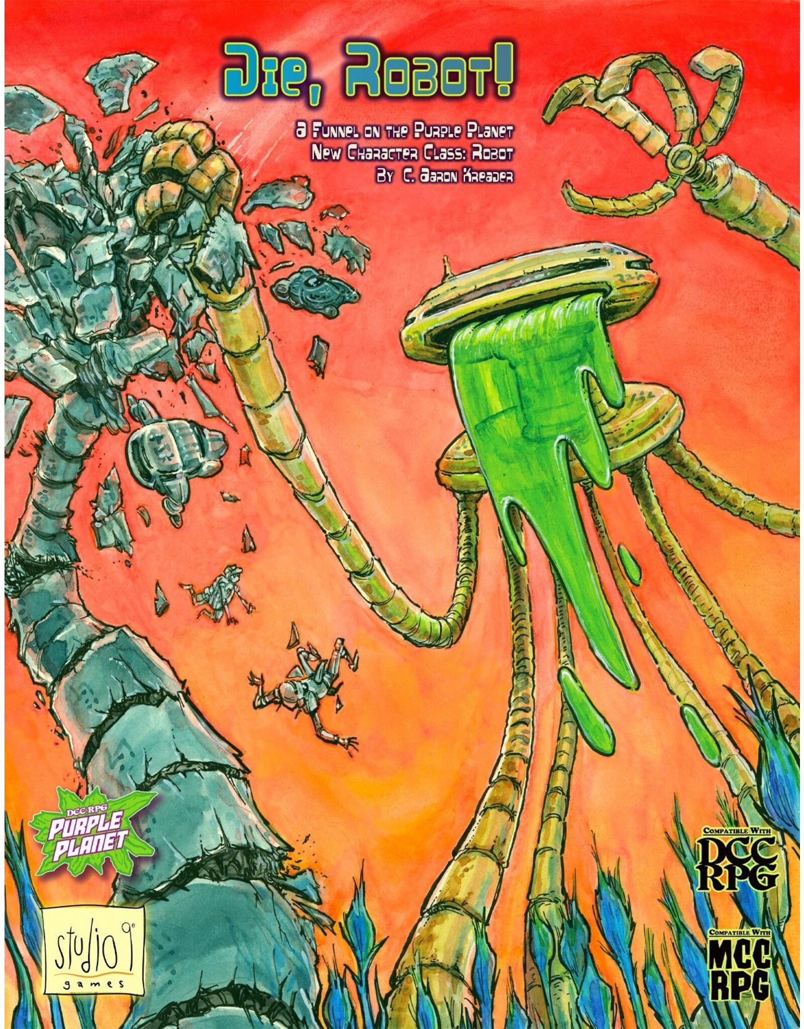 DCC DCC Rpg 101 Die, Robot! (Third-Party The Purple Planet Adventure)