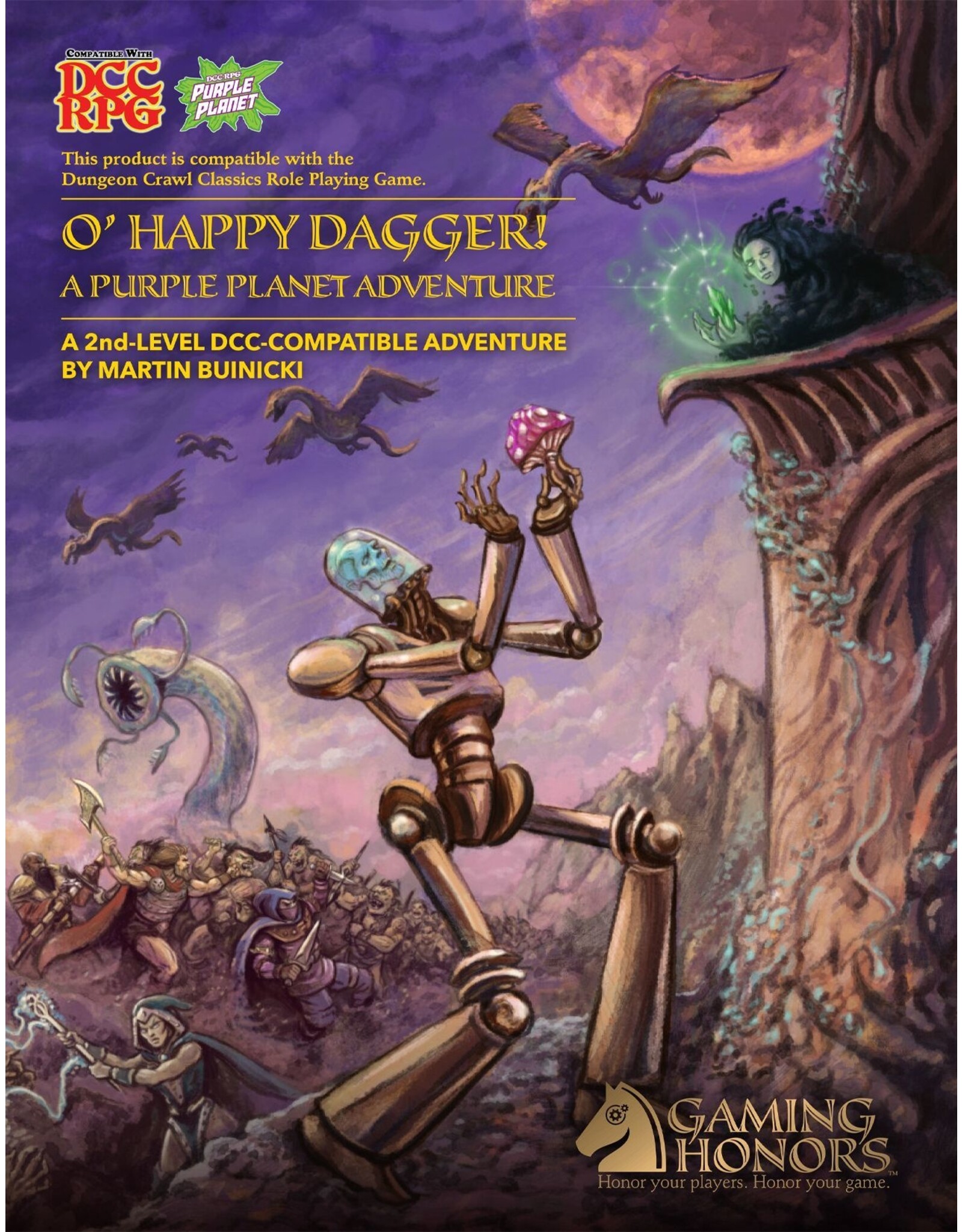 DCC DCC Rpg O' Happy Dagger! (Third-Party The Purple Planet Adventure)