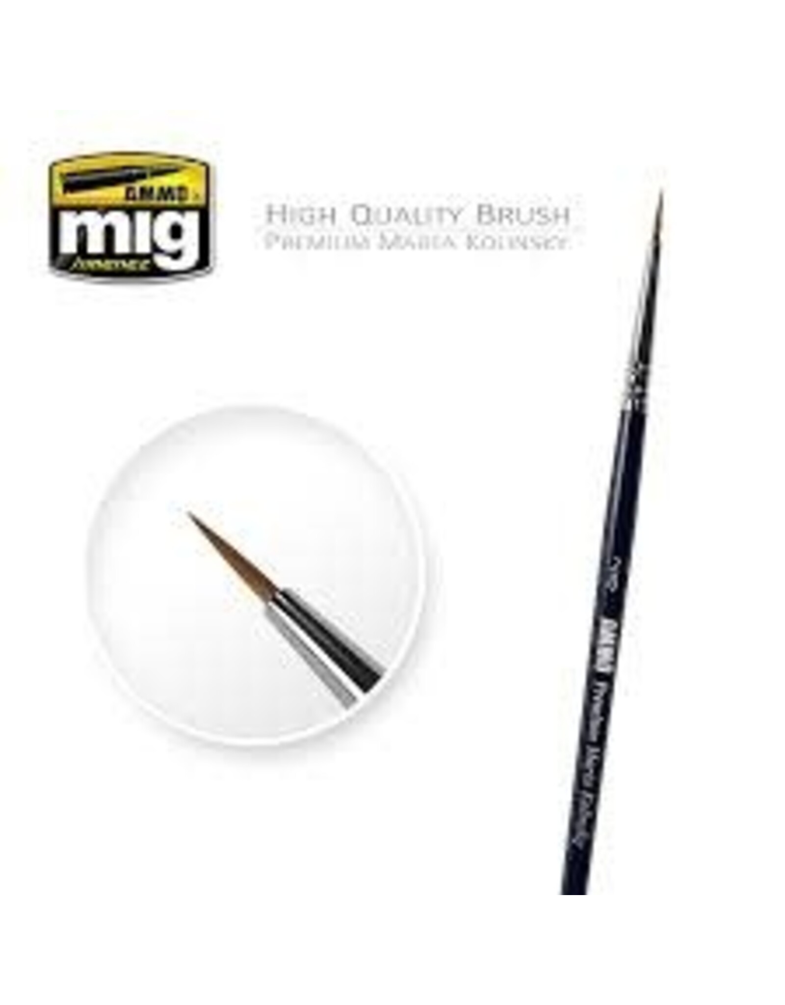 Marta Kolinsky 2/0 Round Brush - Premium Line