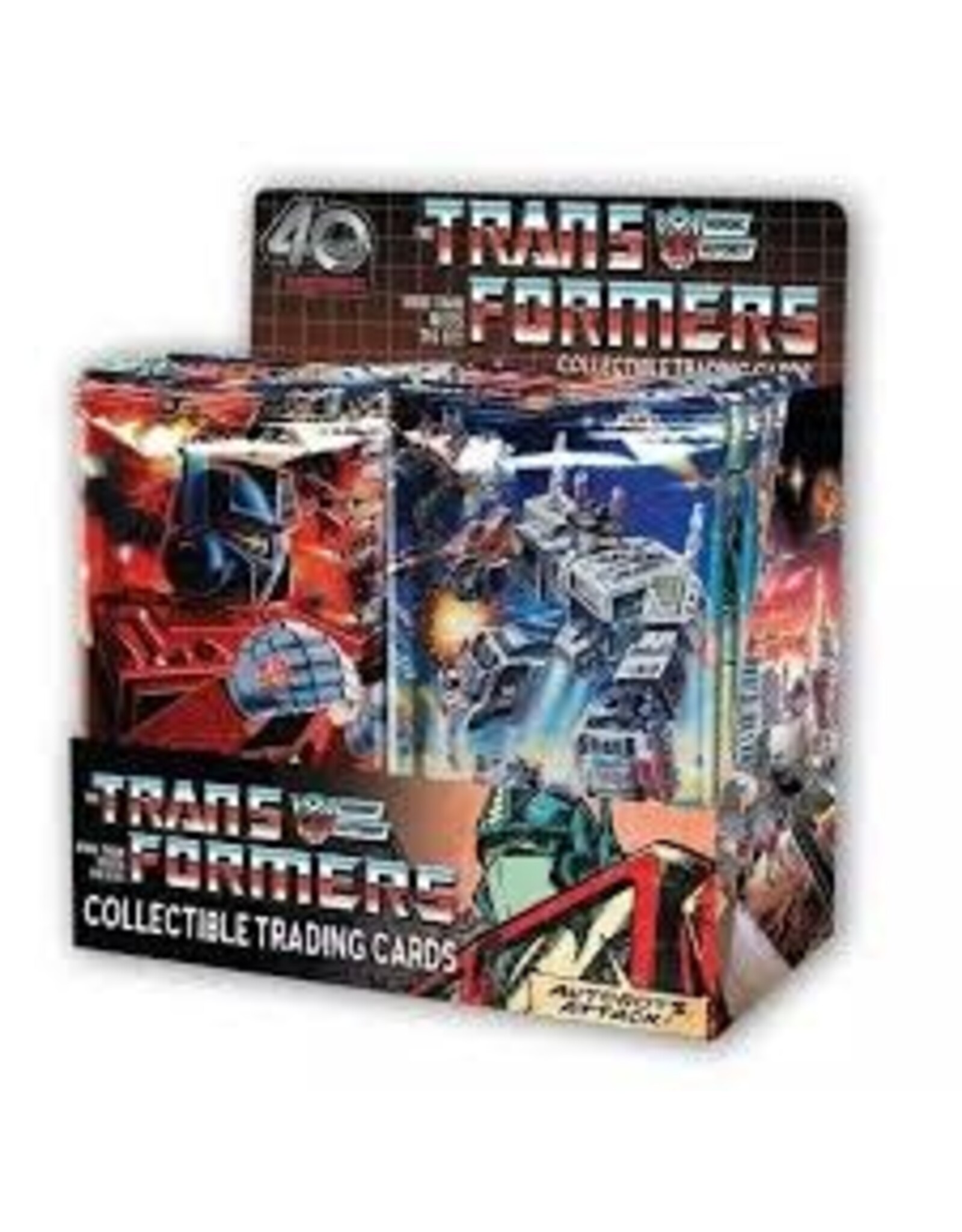 Transformers 40th Anniversary Collector Trading Cards Series 1 Booster Box