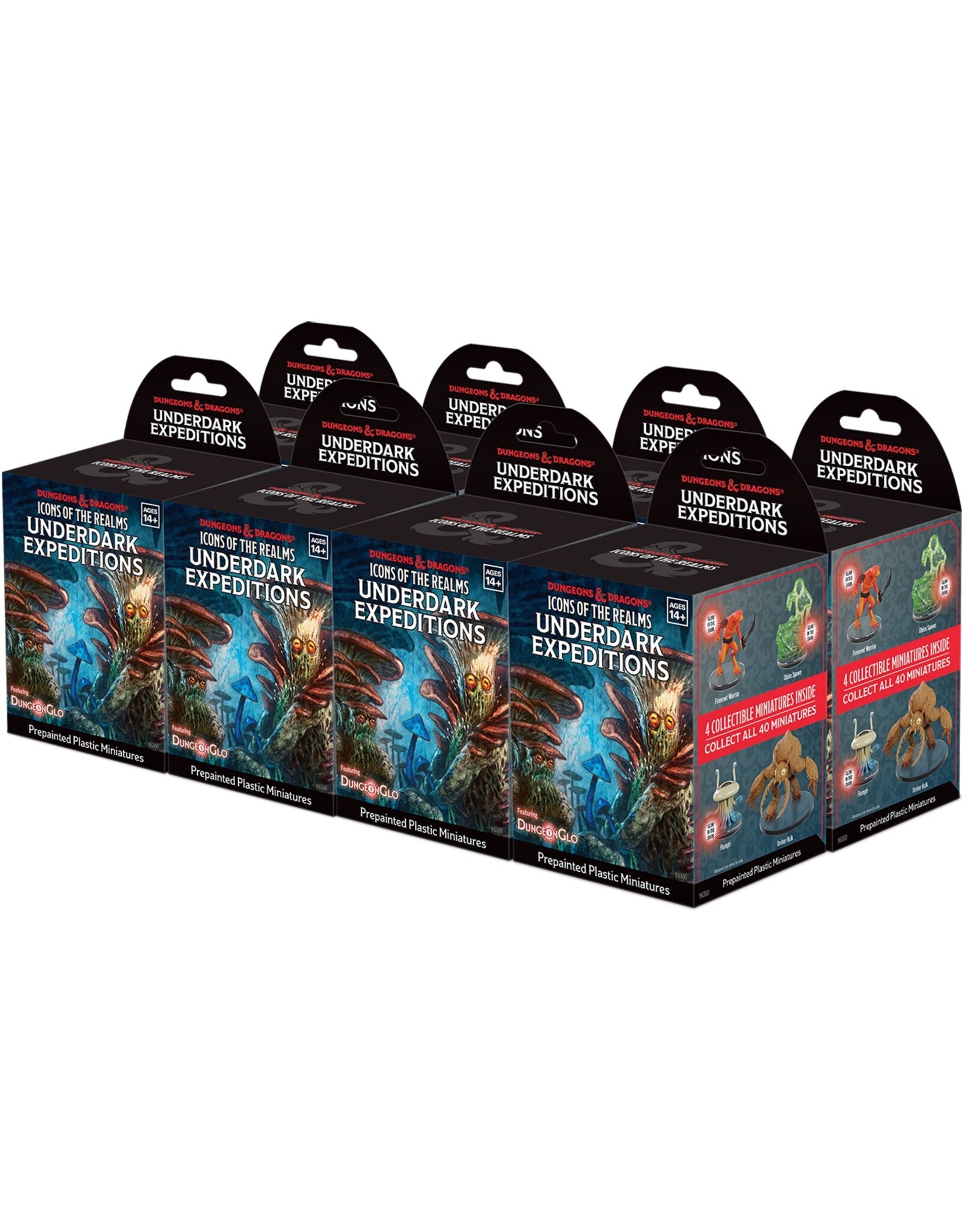 WizKids D&D Icons of the Realms 36: Underdark Expeditions Booster Brick (8 CT)