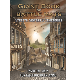 Giant Book Of Battle Mats - Streets, Sewers & Cemeteries