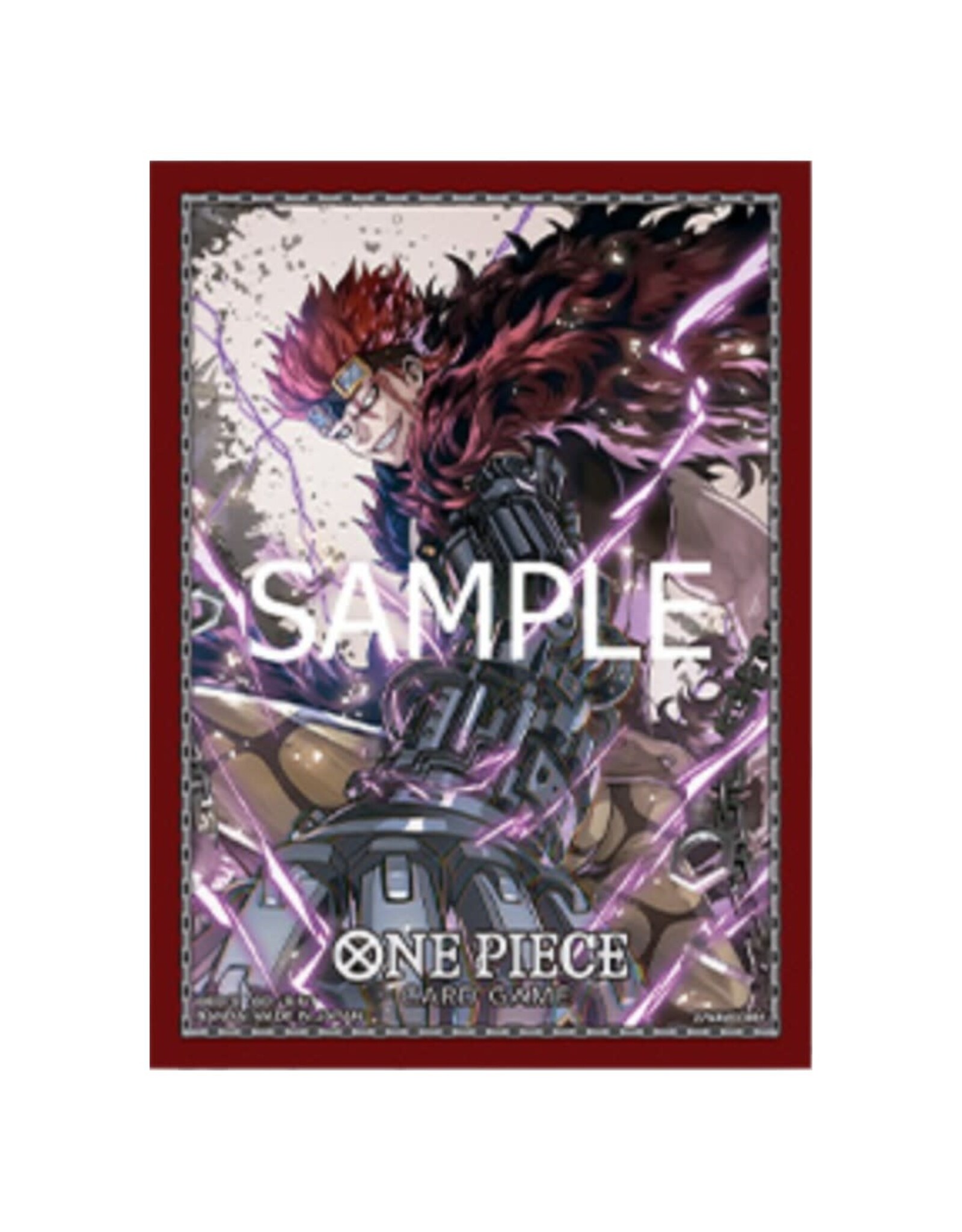 Bandai One Piece Card Game Sleeves - Eustass "Captain" Kid