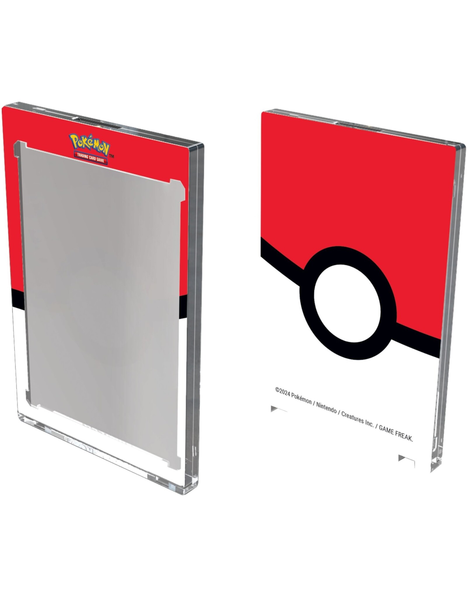 Ultra Pro Ultra Pro 1touch 35pt Edge Printed Pokemon Poke Ball Magnetic Card Holder