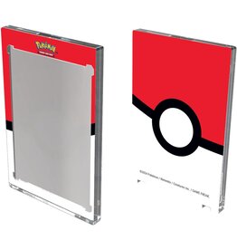 Ultra Pro Ultra Pro 1touch 35pt Edge Printed Pokemon Poke Ball Magnetic Card Holder