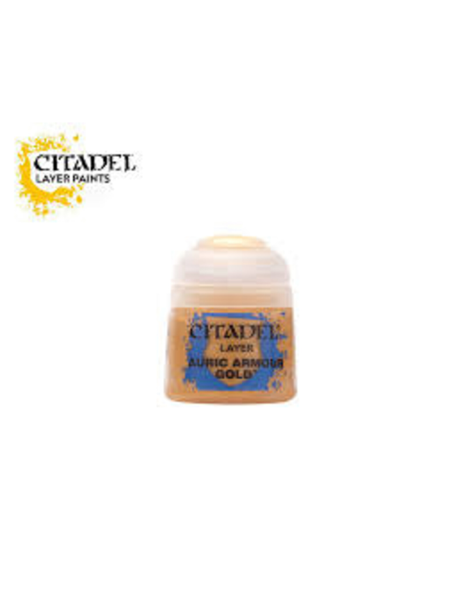 GW Paint Citadel Paint: Layer: Auric Armor Gold 12ml