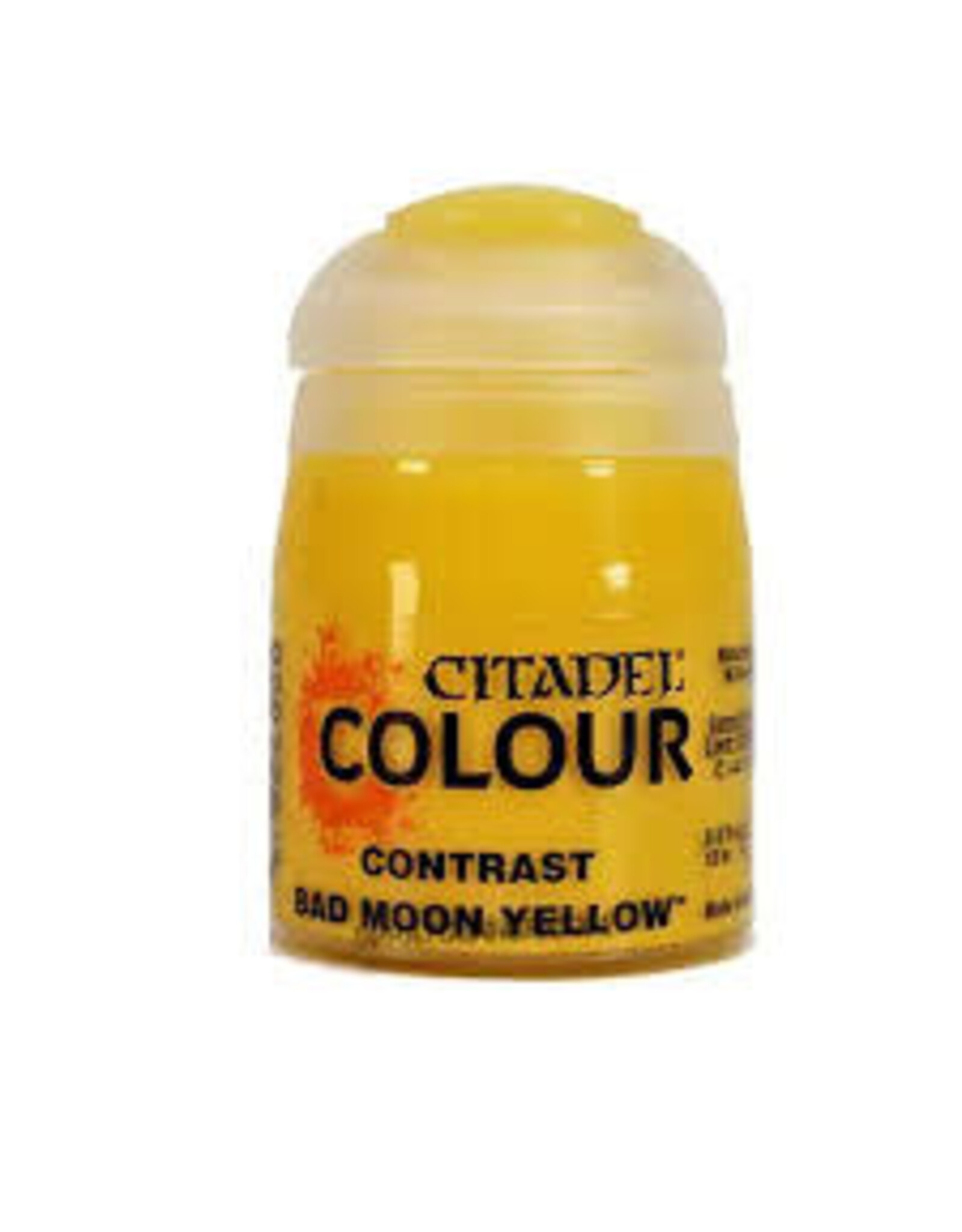 Games Workshop Citadel Paint: Contrast: Bad Moon Yellow 18ml