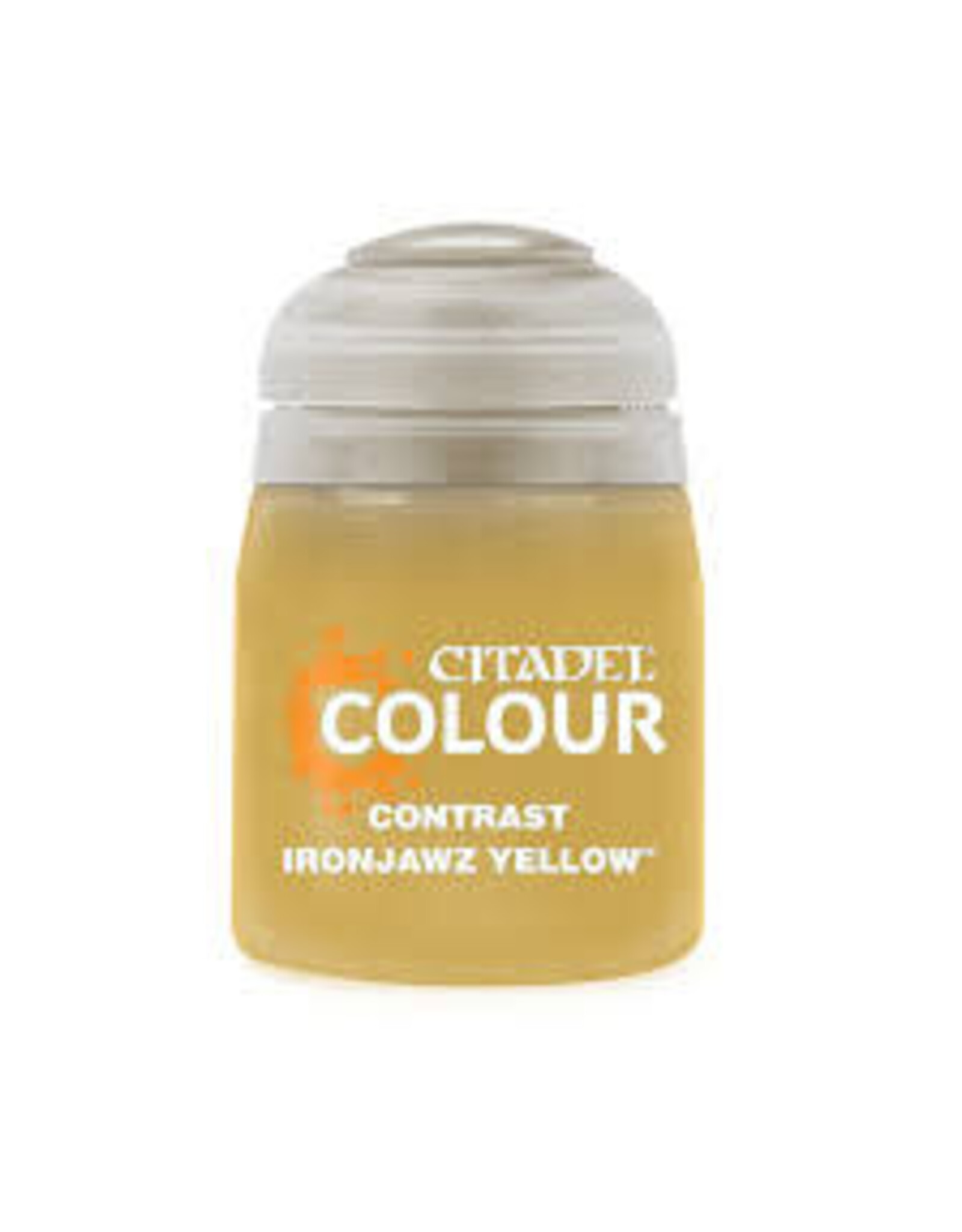 GW Paint Citadel Paint: Contrast: Ironjawz Yellow 18mL