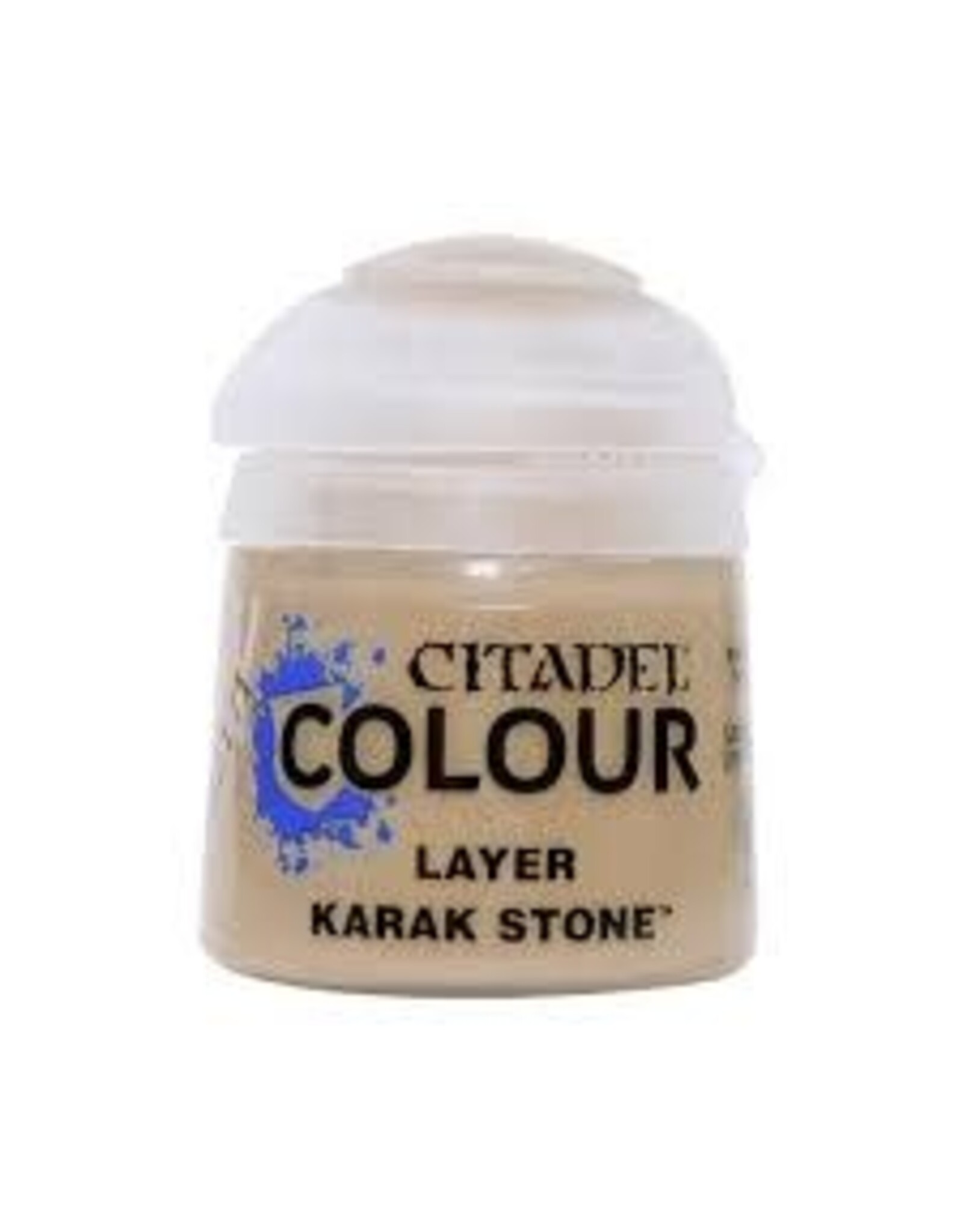 GW Paint Citadel Paint: Base: Karak Stone 12mL