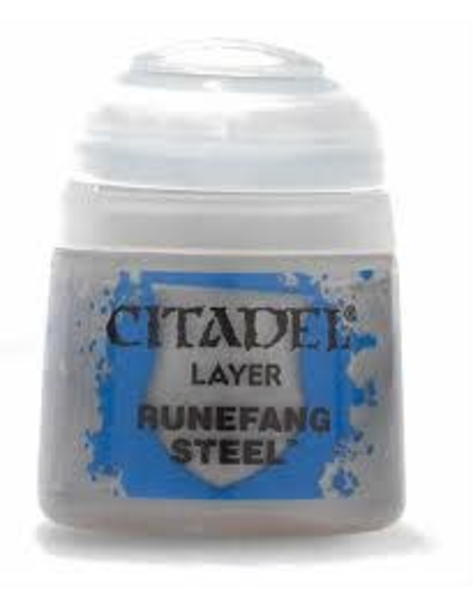 GW Paint Citadel Paint: Layer: Runefang Steel 12mL