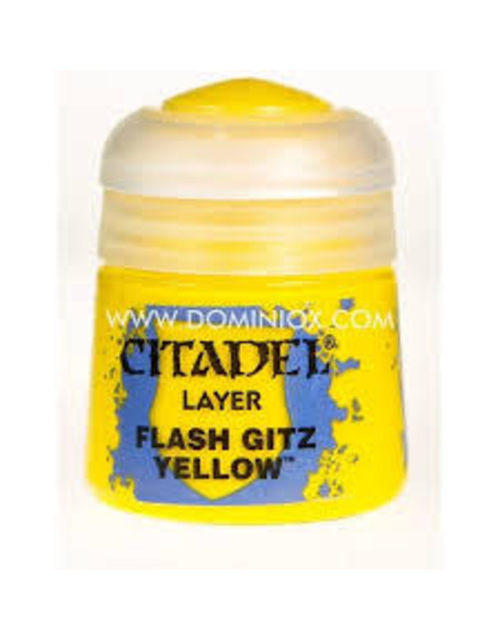 GW Paint Citadel Paint: Layer: Flash Gitz Yellow 12mL