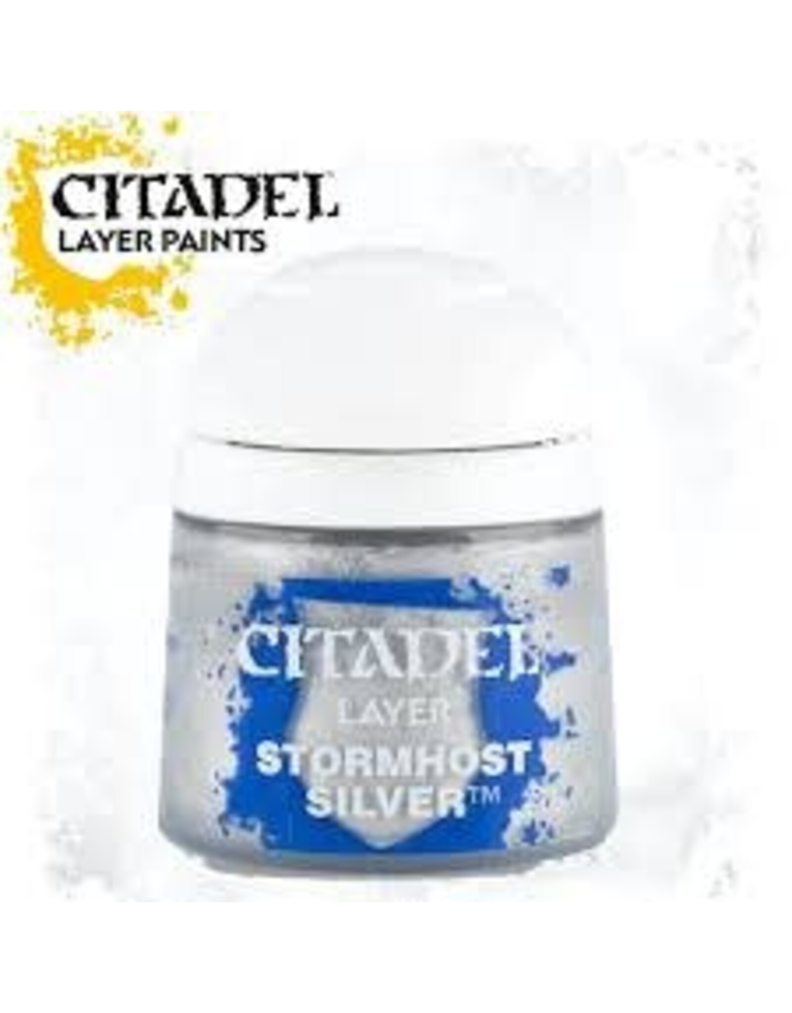 Games Workshop Citadel Paint: Layer: Stormhost Silver 12mL