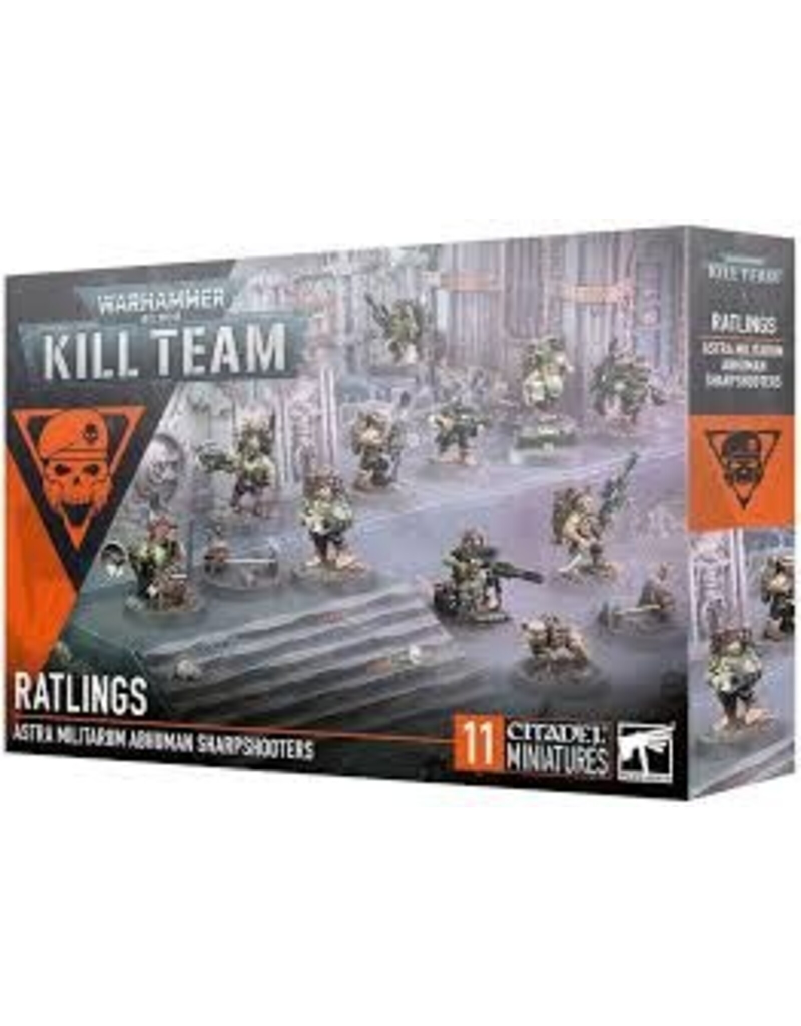 Games Workshop Warhammer 40k - Killteam - Astra Militarum - Ratlings (Releases April 5th, 2025)