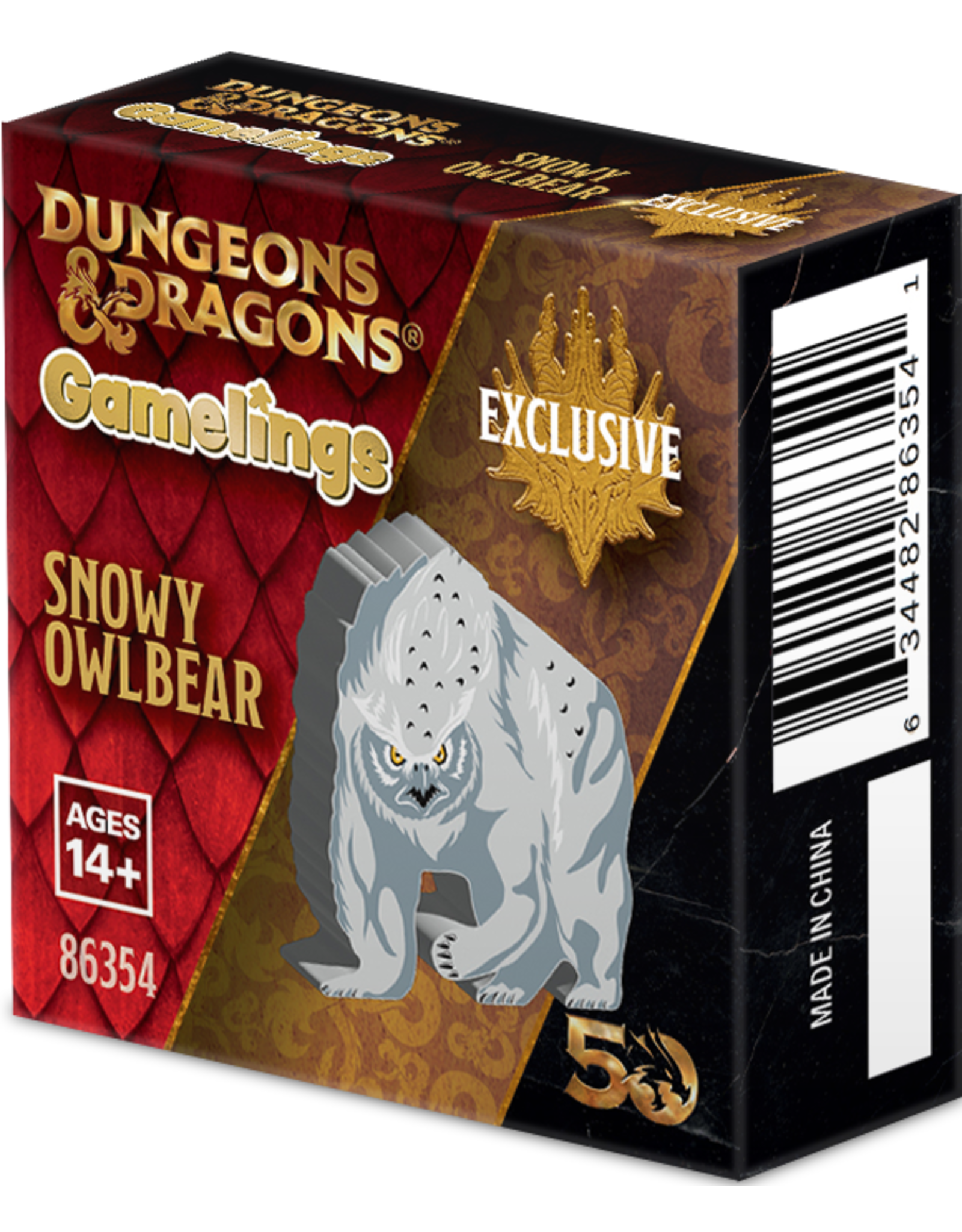 WizKids Dungeons & Dragons  Gamelings: Snowy Owlbear