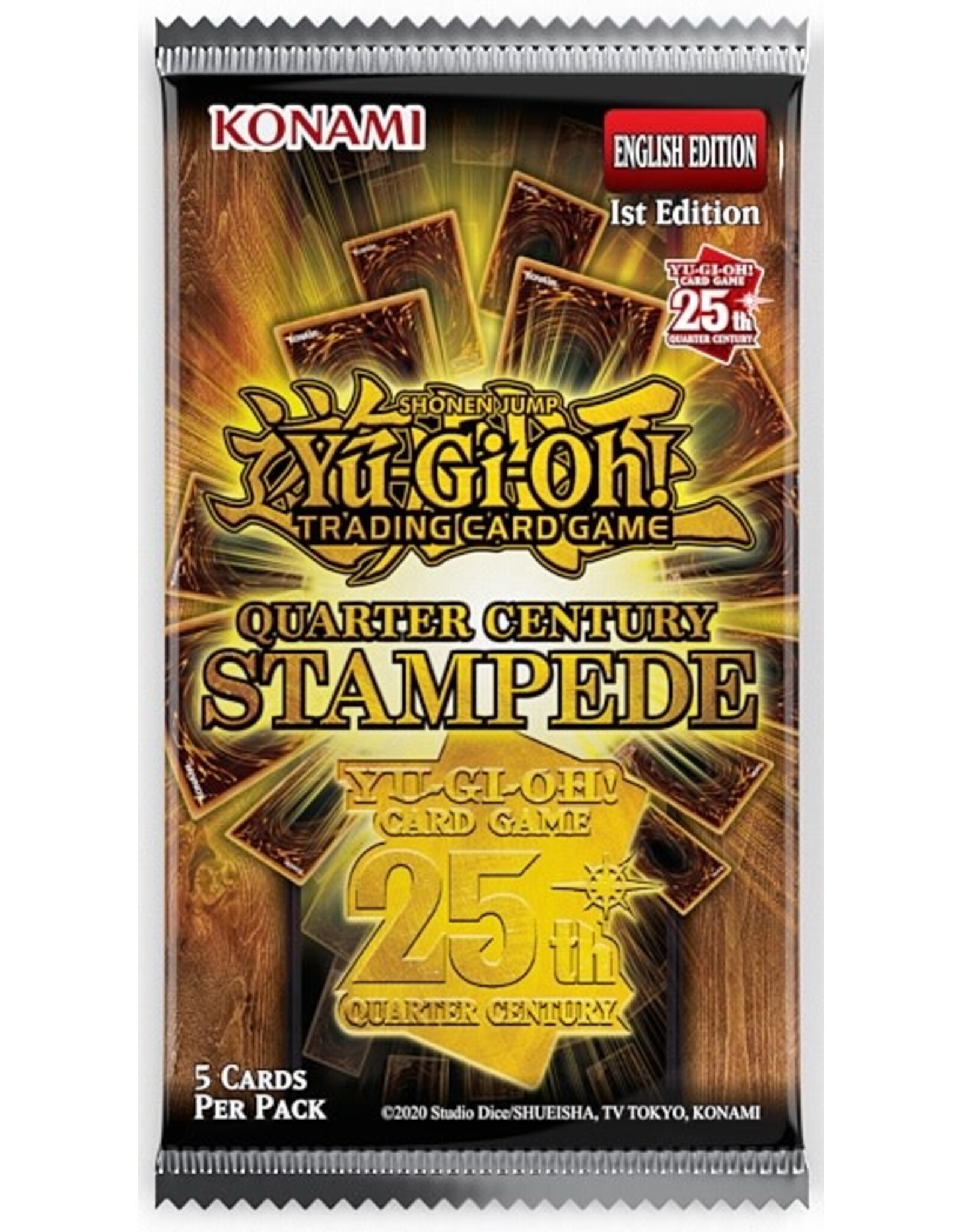 Konami Yugioh! Quarter Century Booster Box single