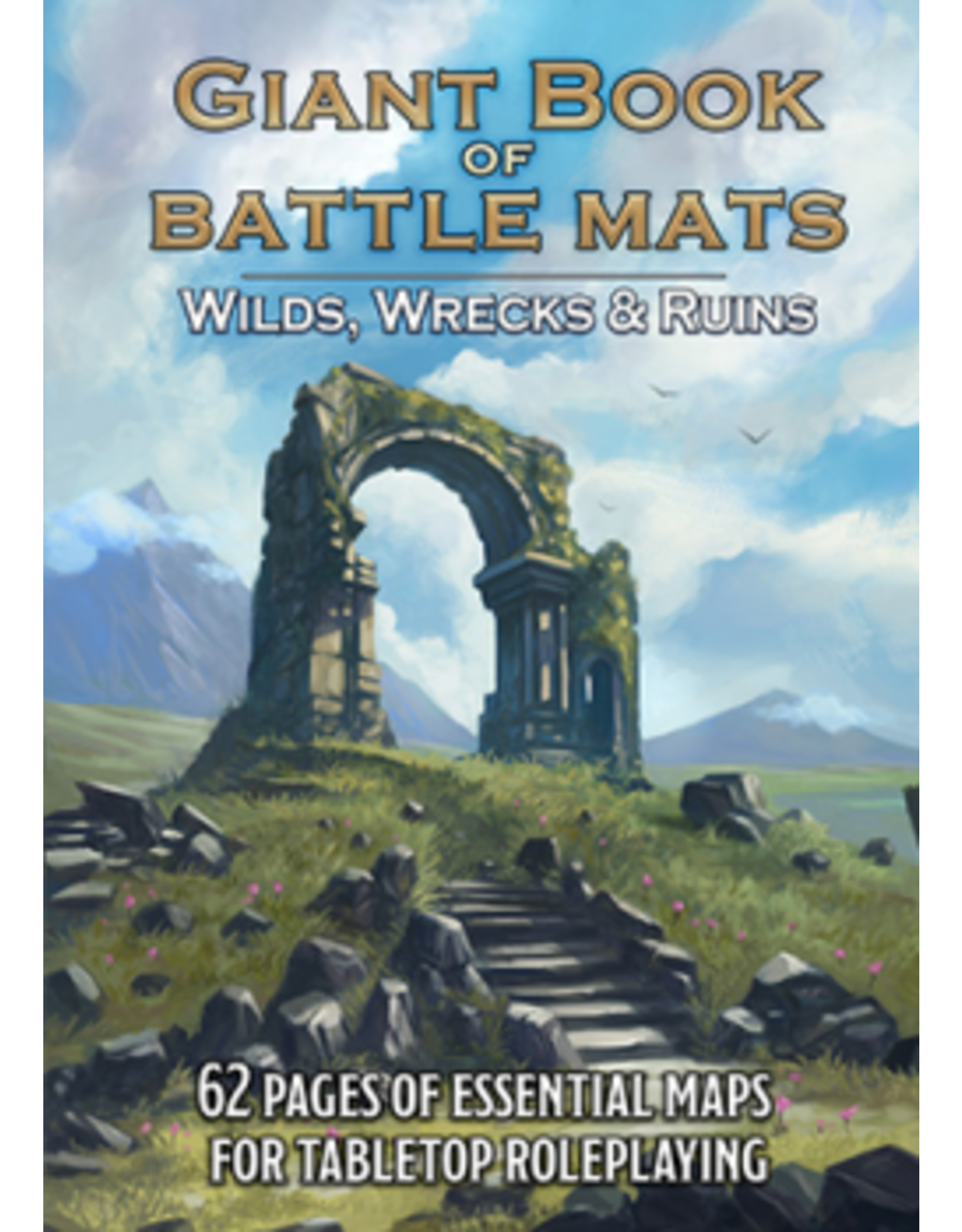 Loke Mats Big Book of Battle Mats Wilds, Wrecks & Ruins