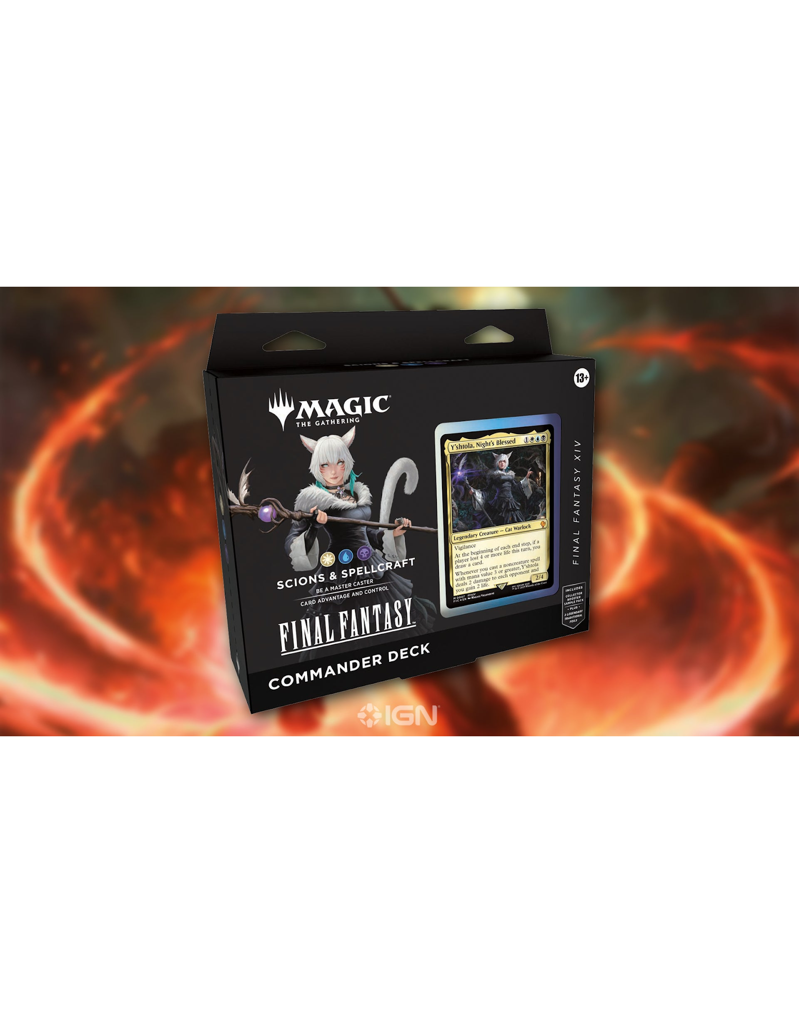 Wizards of the Coast MTG Final Fantasy Commander Deck - Scions & Spellcraft (Releases June 6th, 2025)