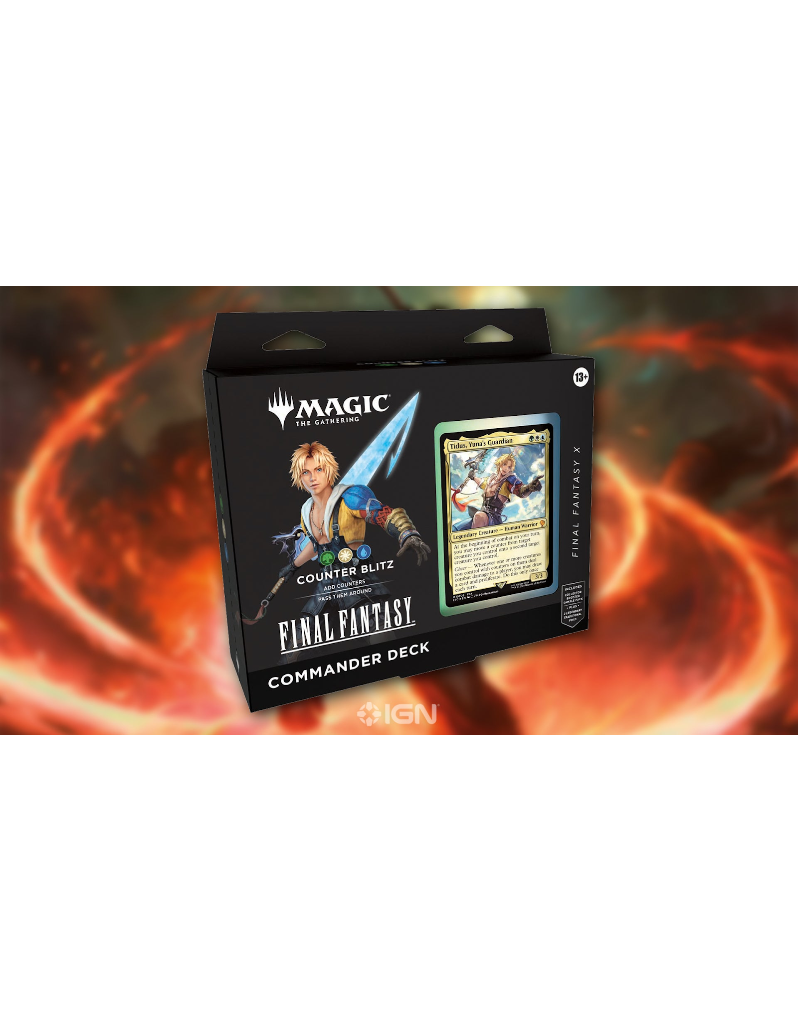 Wizards of the Coast MTG Final Fantasy Commander Deck - Counter Blitz (Releases June 6th, 2025)