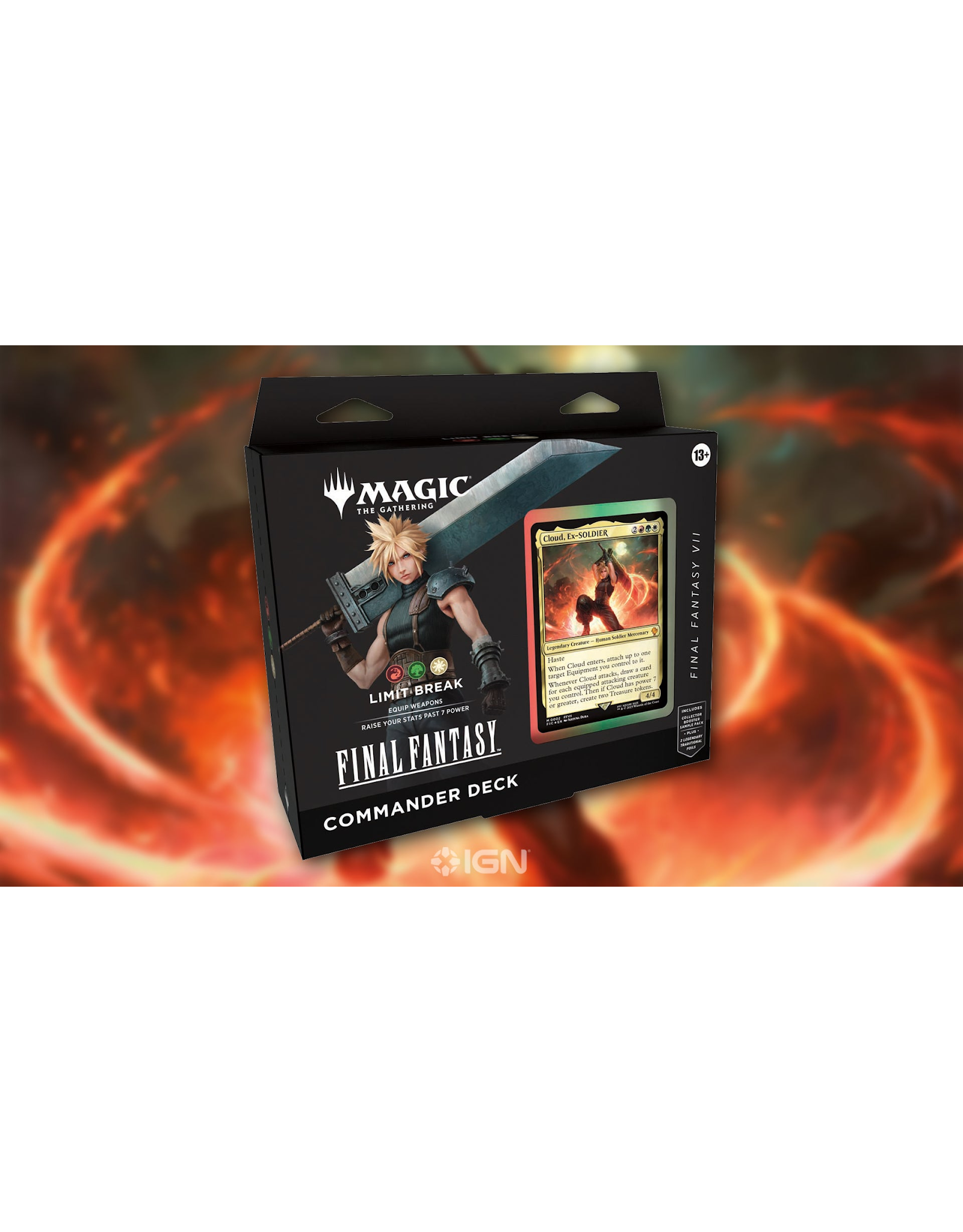 Wizards of the Coast MTG Final Fantasy Commander Deck - Limit Break (Releases June 6th, 2025)
