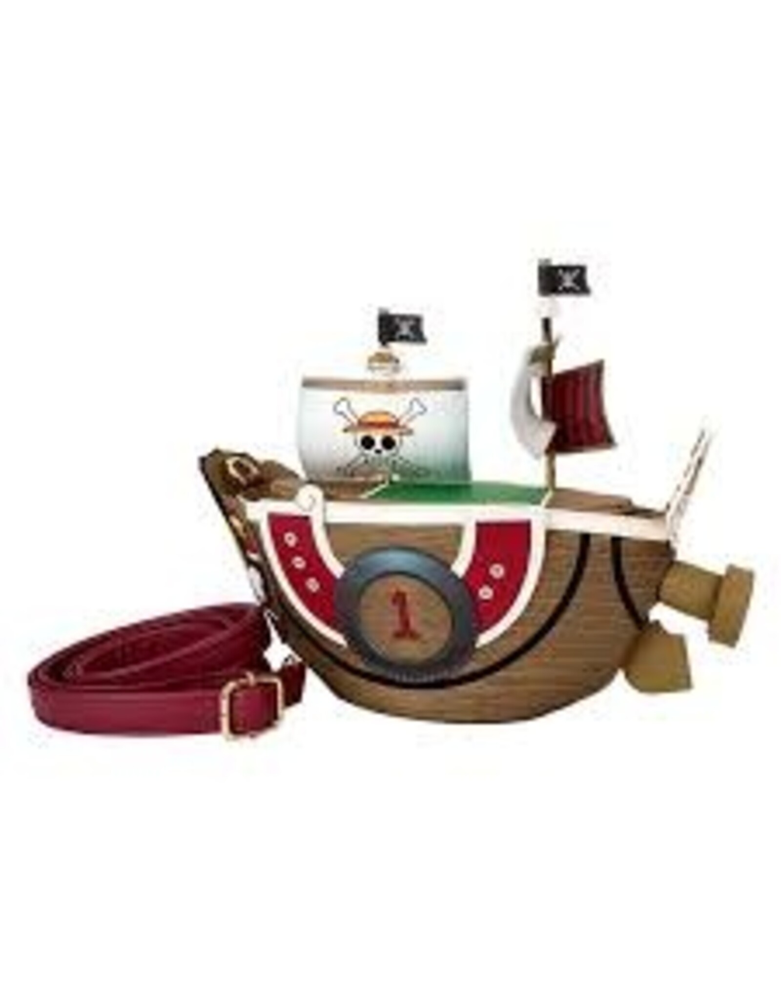 Loungefly Loungefly One Piece Sunny Ship Crossbody