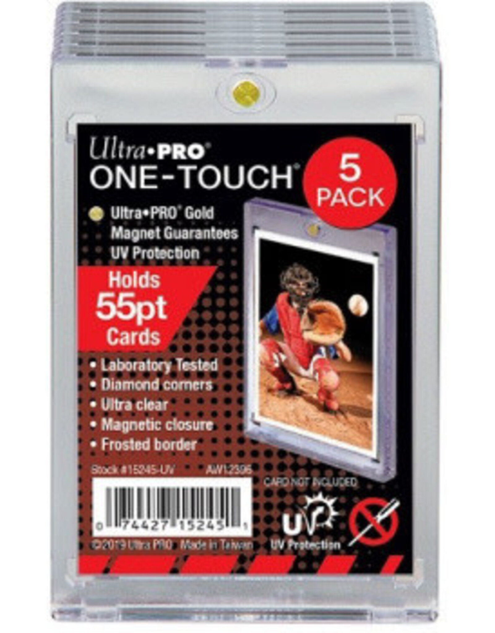 Ultra Pro Up 1touch 55pt Magnetic Holder 5-Pack